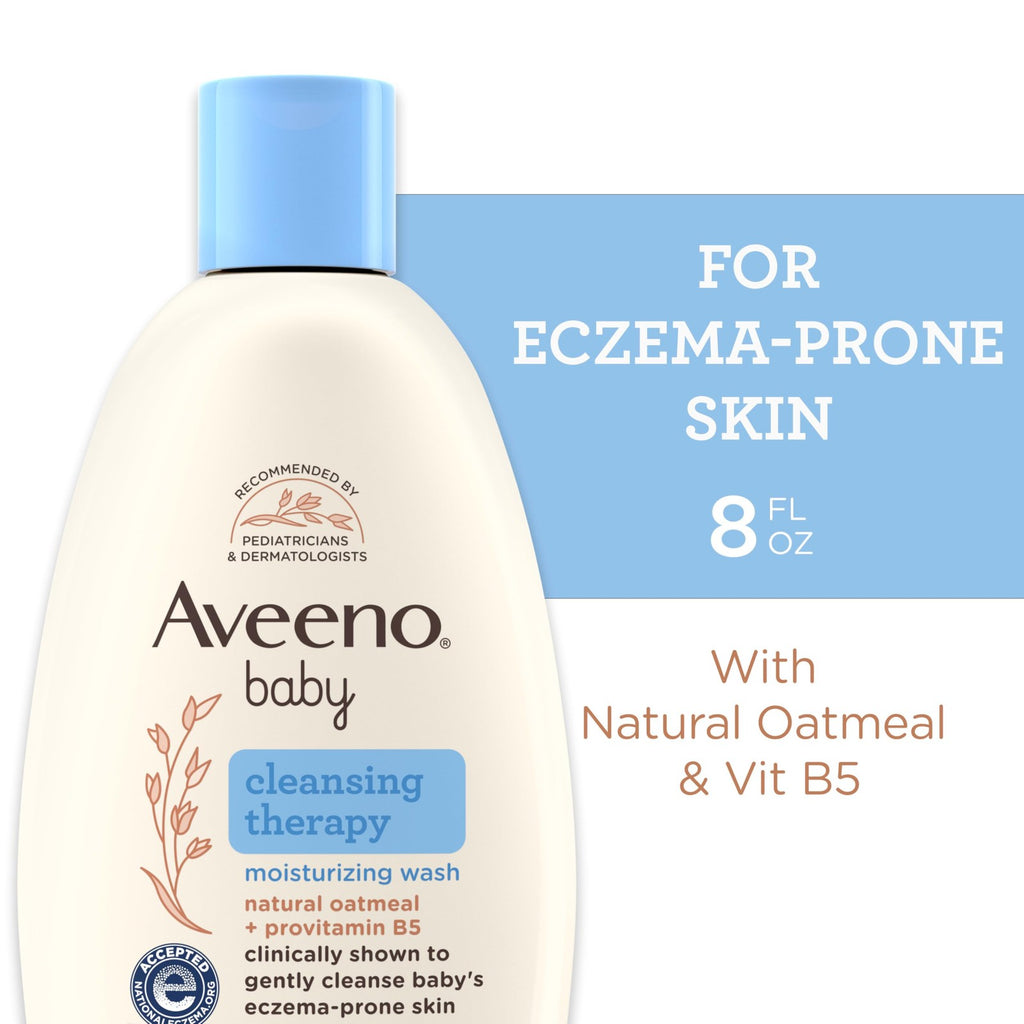 Aveeno Baby Moisturizing Body Wash for Sensitive Skin - 8 Oz