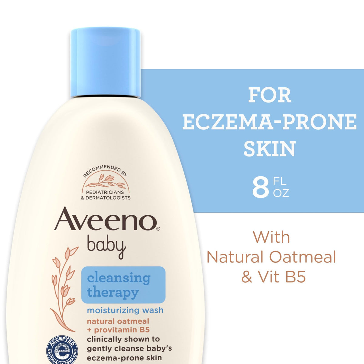Aveeno Baby Moisturizing Body Wash for Sensitive Skin - 8 Oz