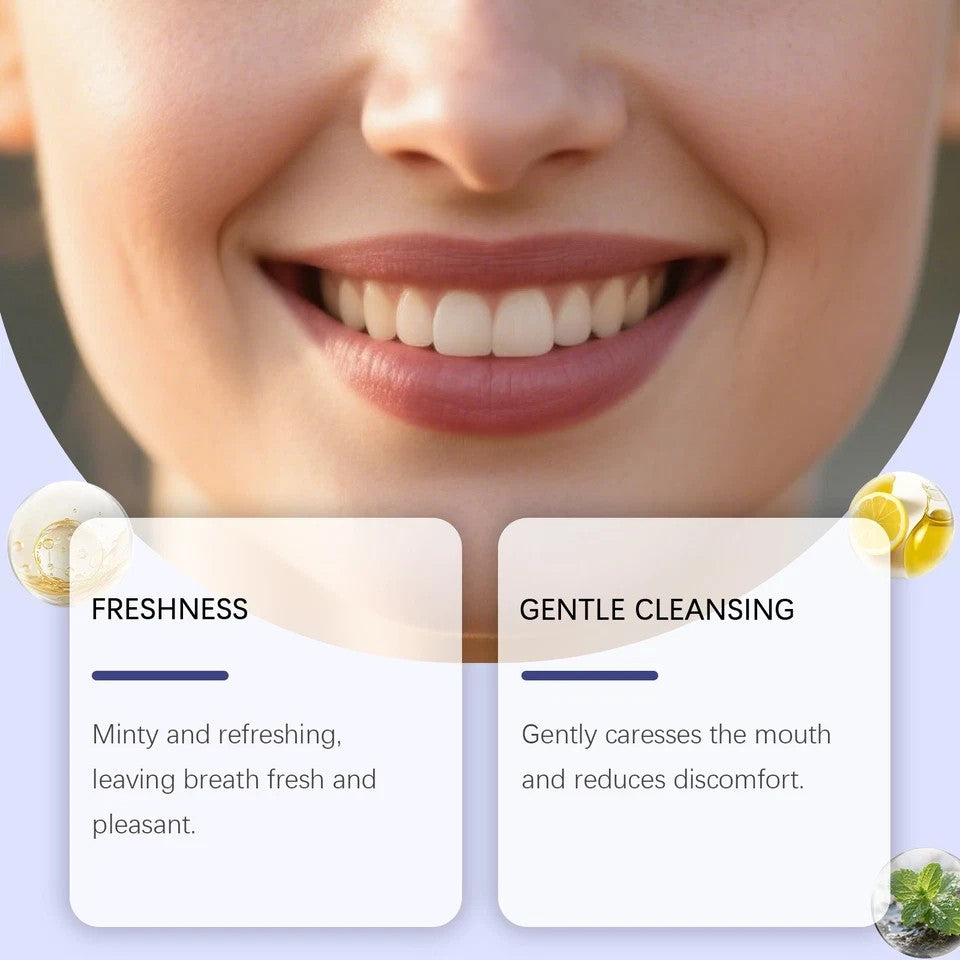Whitening Mouthwash for Stain Removal & Fresh Breath - 237ml