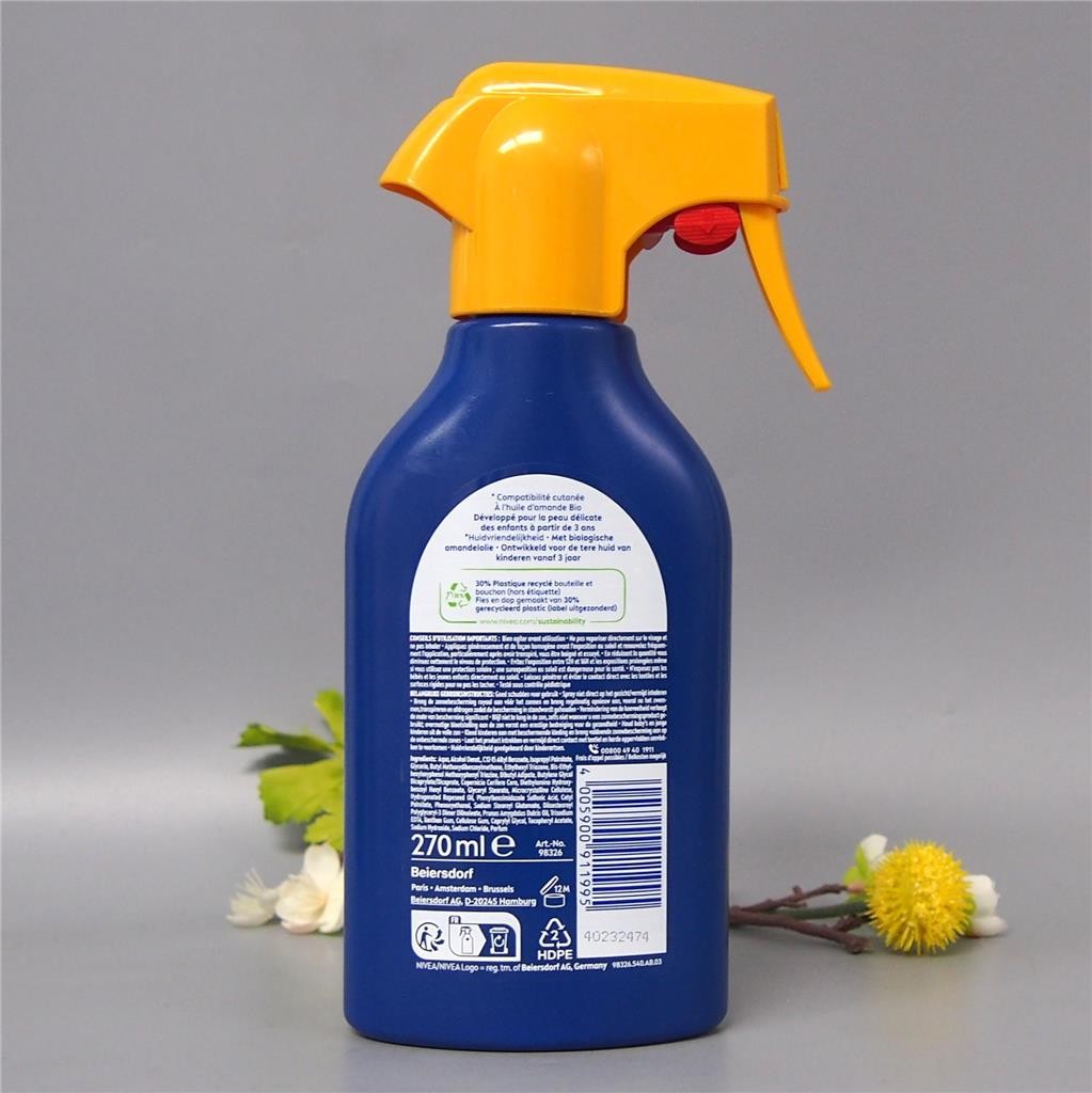 Kids Sunscreen Spray SPF50+ Hydrating & Water-Resistant Sun Protection 270ml