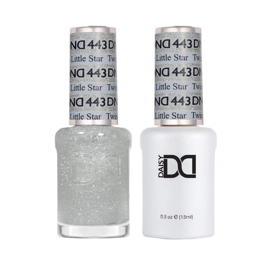 DND Twinkle Little Star Gel & Nail Polish Duo Set 0.5 oz - Long-Lasting Shine