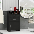 3-Tier Salon Station Cabinet for Hair Styling & Barber Shops