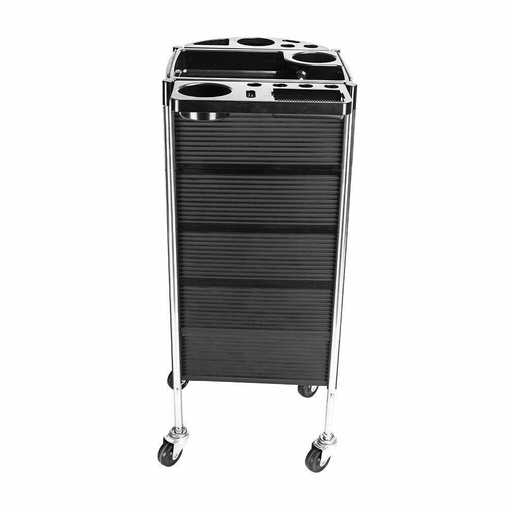 5-Tier Hairdresser Salon Storage Trolley Cart with Wheels