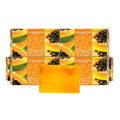 Natural Papaya Soap for Skin Brightening & Exfoliation - Pack of 6