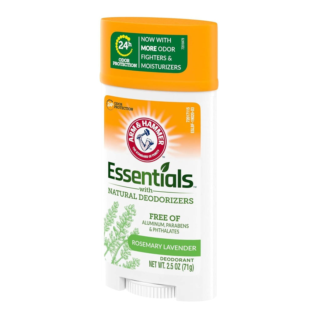 Natural Deodorant Pack of 3 - Rosemary Lavender 2.5 oz | Aluminum-Free