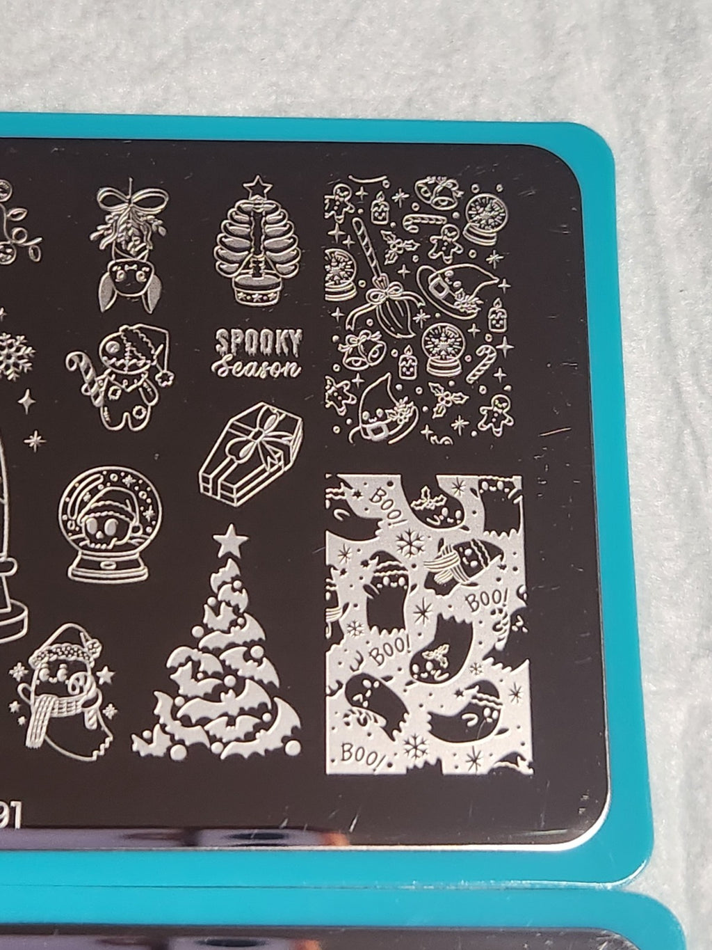 Maniology Nail Stamping Plate Set MXM091 & MXM092 - Nail Art Tools