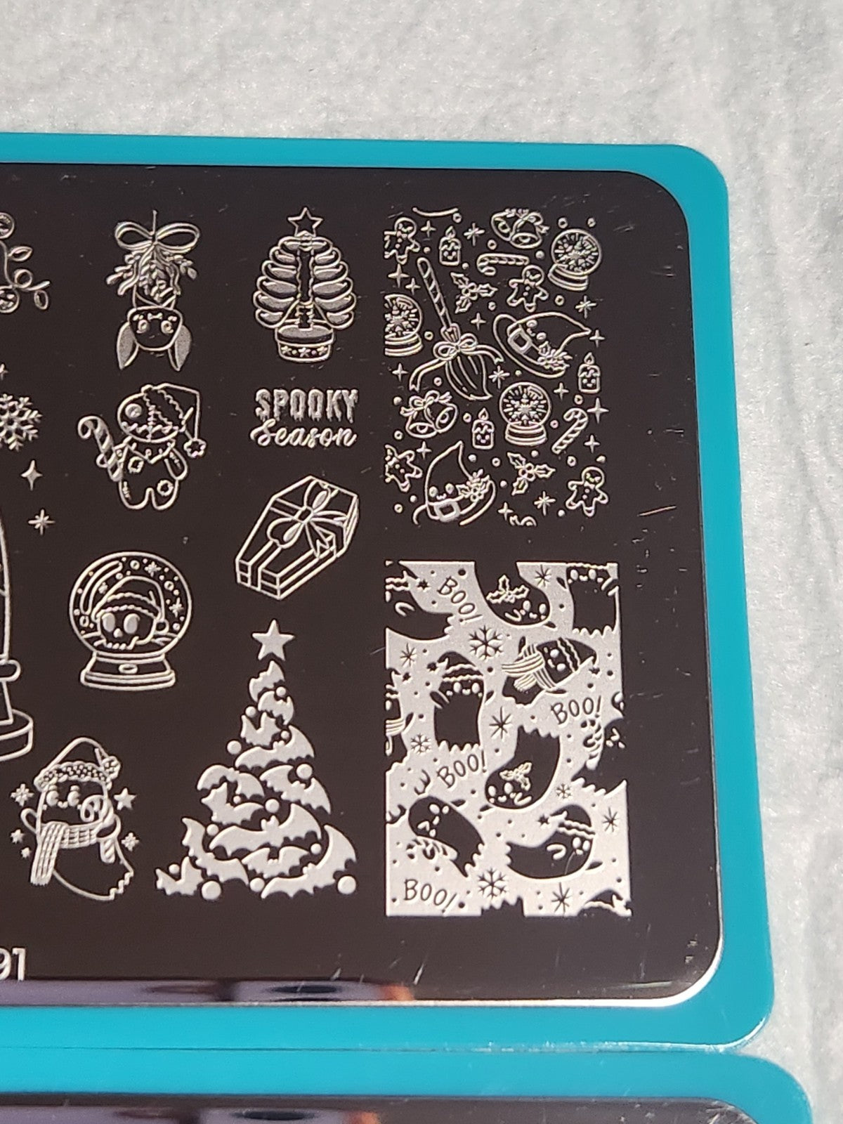Maniology Nail Stamping Plate Set MXM091 & MXM092 - Nail Art Tools