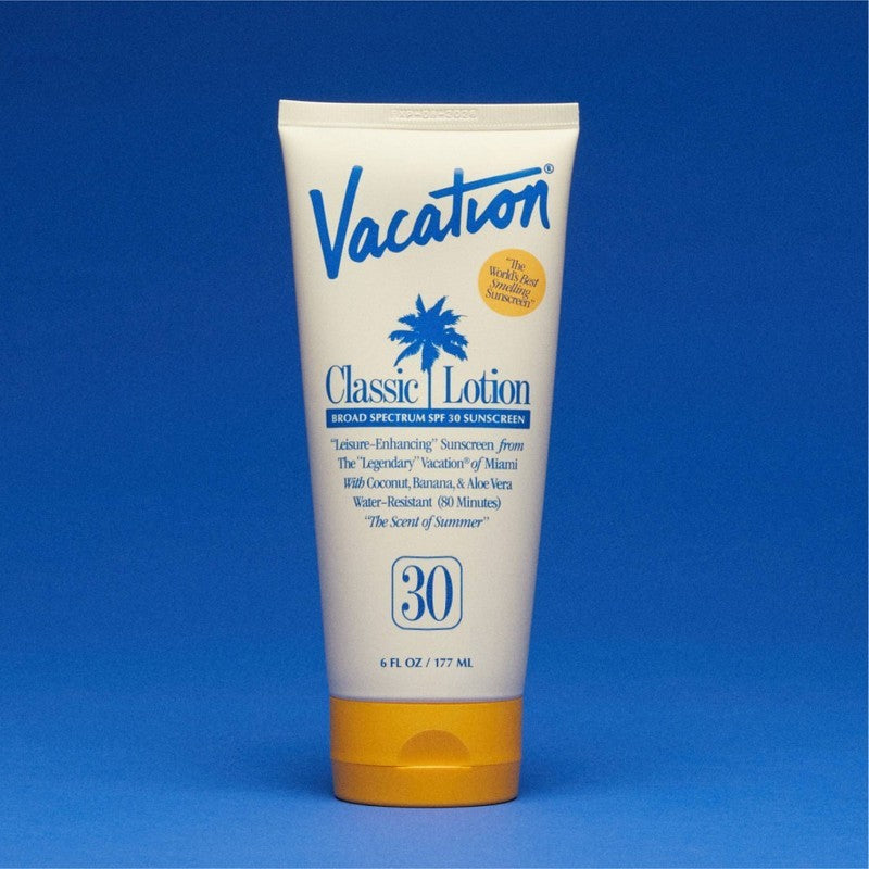 SPF 30 Sunscreen Lotion with Coconut Banana Pineapple - 6 fl oz, Lightweight & Hydrating