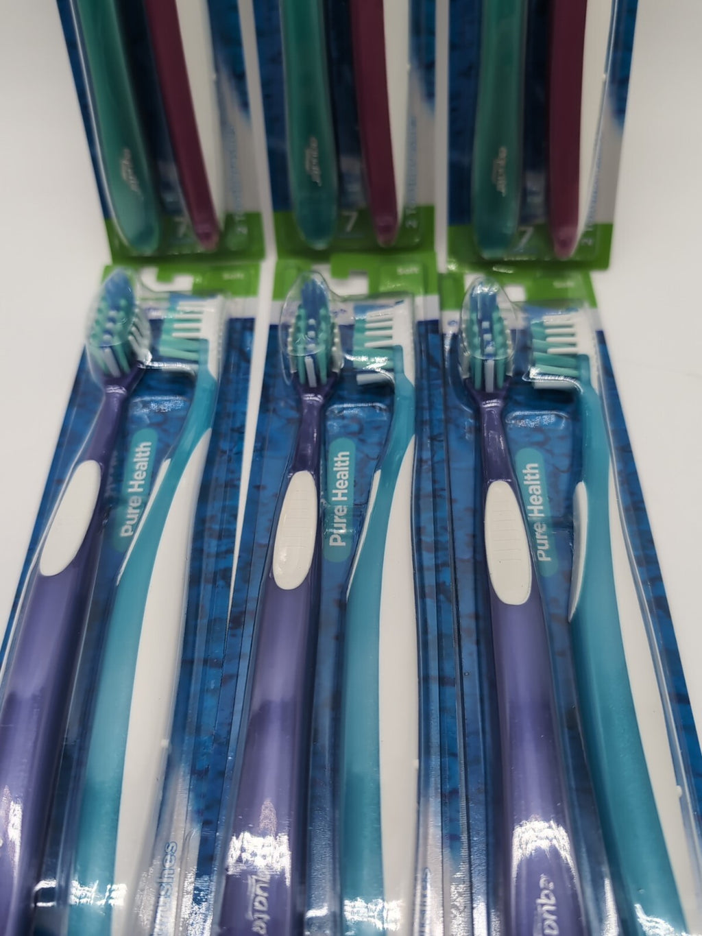 12 Pack Soft Toothbrushes for Deep Plaque Removal - Compatible with Oral B CrossAction