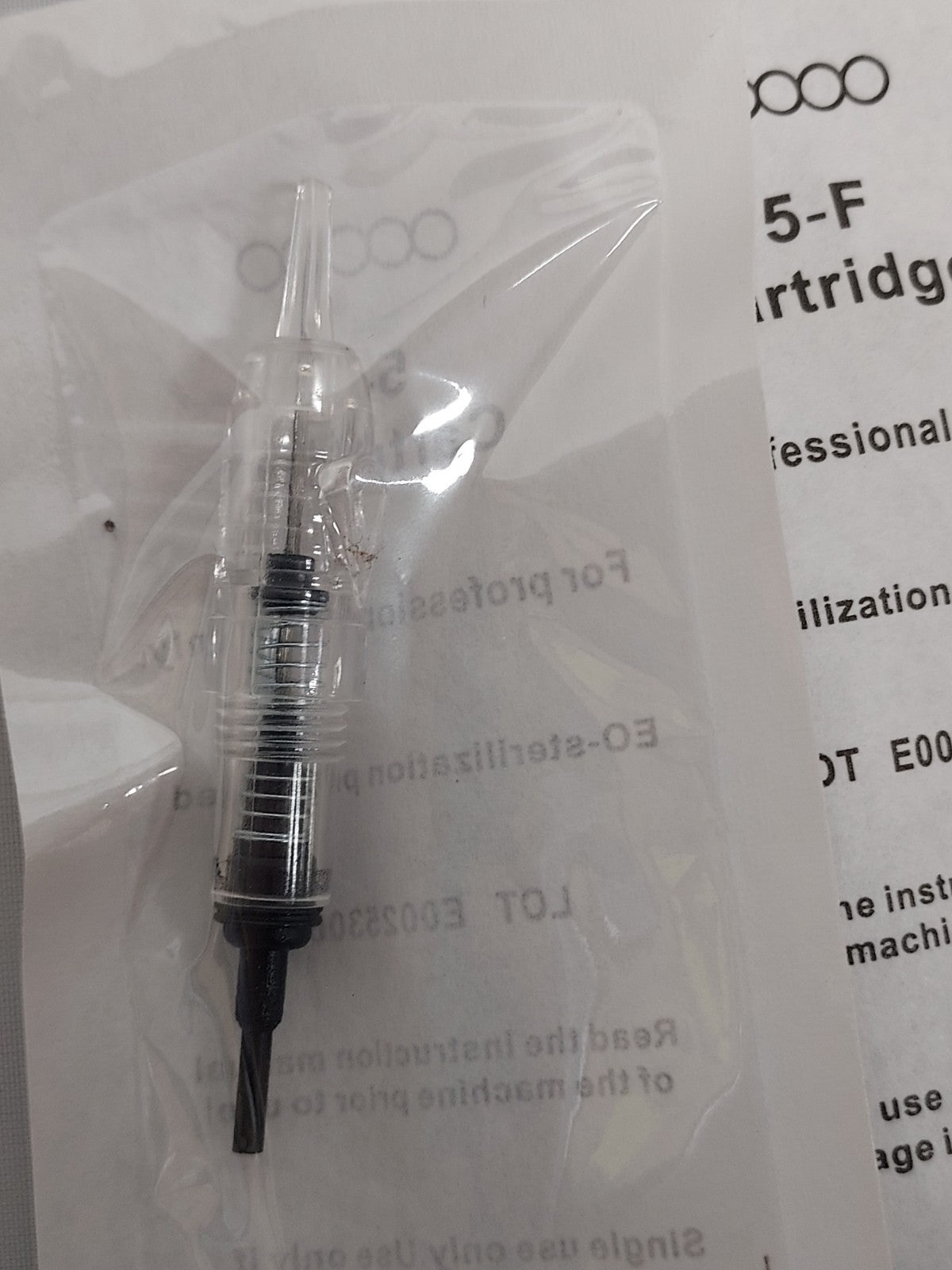 Tattoo Cartridge Needles Set 20pcs Assorted 1RL 3RL 3F 5RL 5F 7F