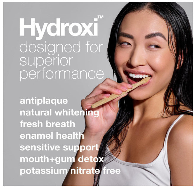 Nano Hydroxyapatite Toothpaste for Sensitive Teeth Remineralization & Whitening - Fluoride Free