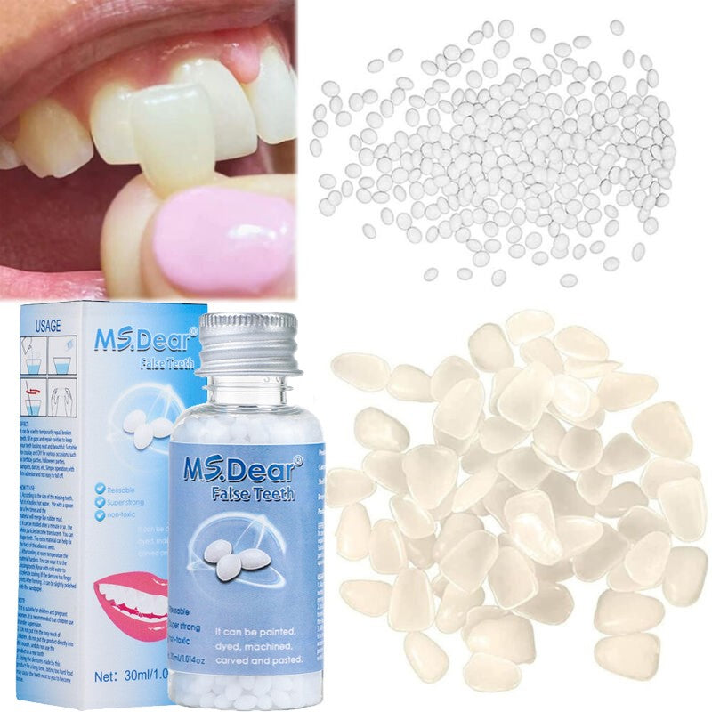 Reusable Moldable Tooth Repair Kit for Temporary Dental Fixes