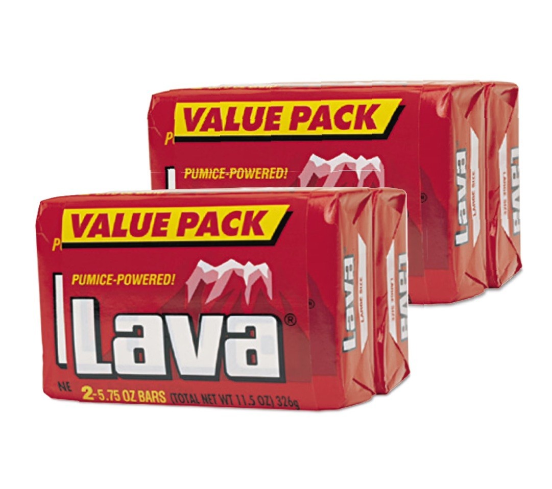 Heavy-Duty Hand Cleaner Bar Soap - 4 Pack, 5.75 oz for Grease & Dirt