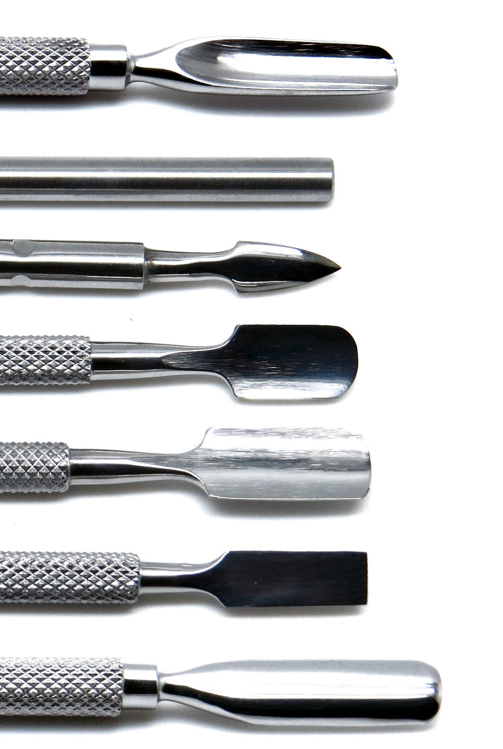 7-Piece Nail Care Set with Steel Cuticle Pusher and Manicure Tools