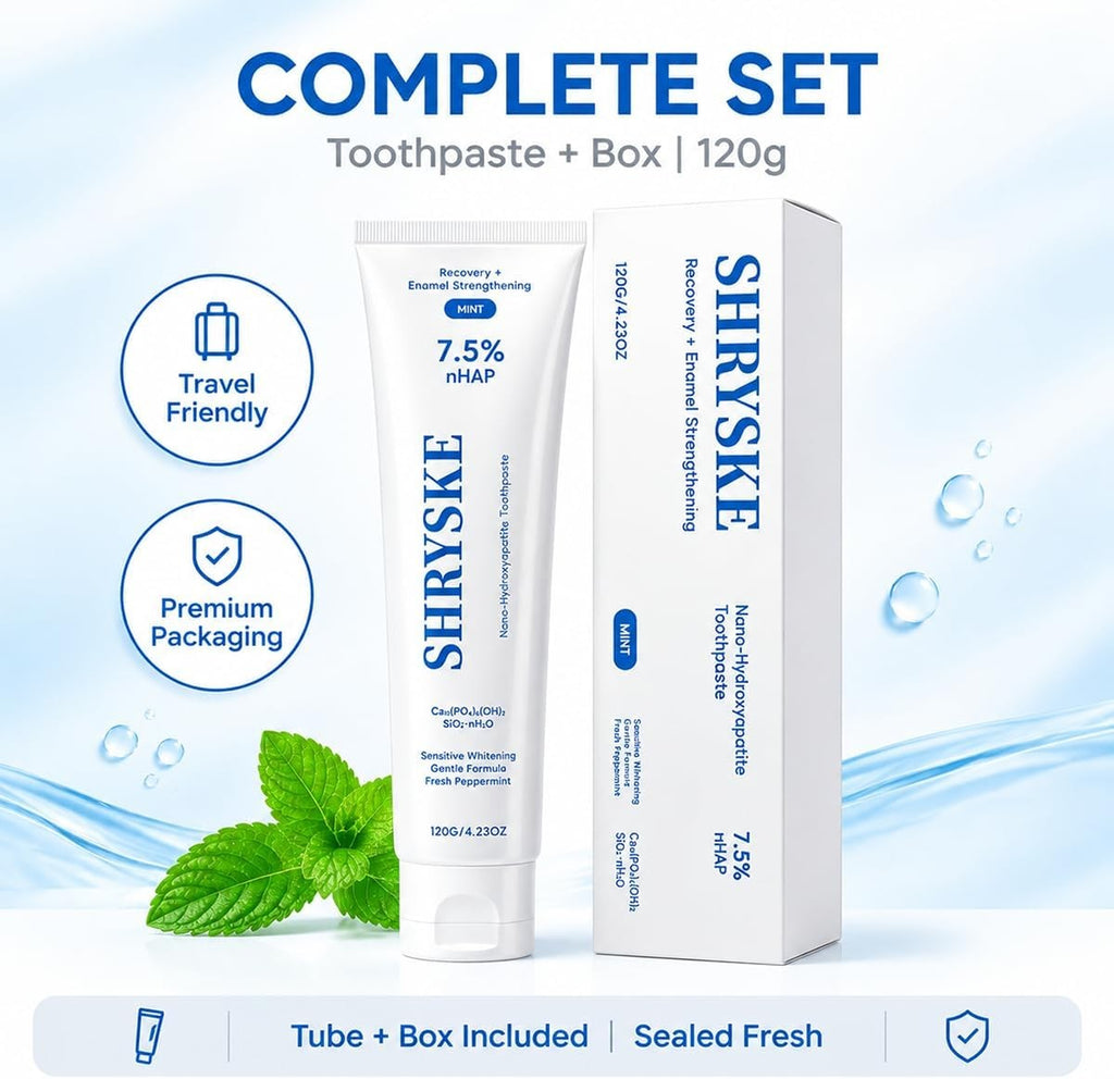 Natural Toothpaste Whitening for Sensitive Teeth - 1-3 Pack