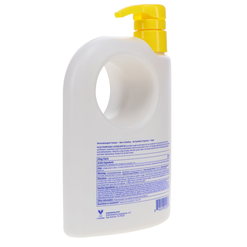 SPF 50 Sunscreen Lotion with Sunflower Extract 18 oz - Daily Moisturizer