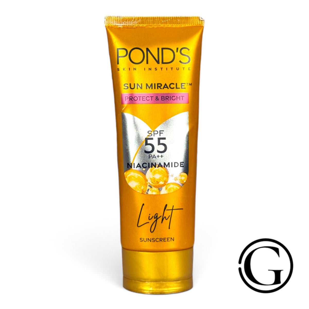 SPF 55 Bright Sun Protection Sunscreen with Niacinamide - 50g Light Formula