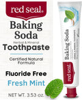 Fluoride-Free Herbal Baking Soda Toothpaste - Vegan & Natural Oral Care
