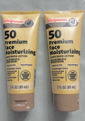 SPF 50 Face Moisturizing Sunscreen Lotion - 3oz, Broad Spectrum UVA/UVB