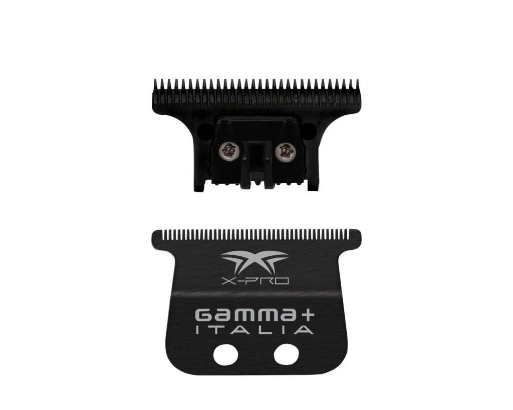 Professional Deep Tooth Trimmer Blade Black DLC for Hair Cutting