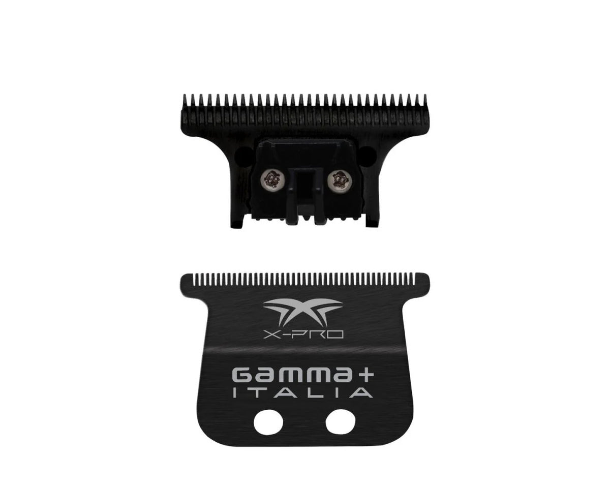 Professional Deep Tooth Trimmer Blade Black DLC for Hair Cutting