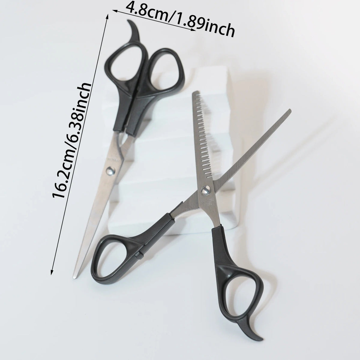 Professional Hair Cutting Scissors Kit for Barber Salon & Wig Styling