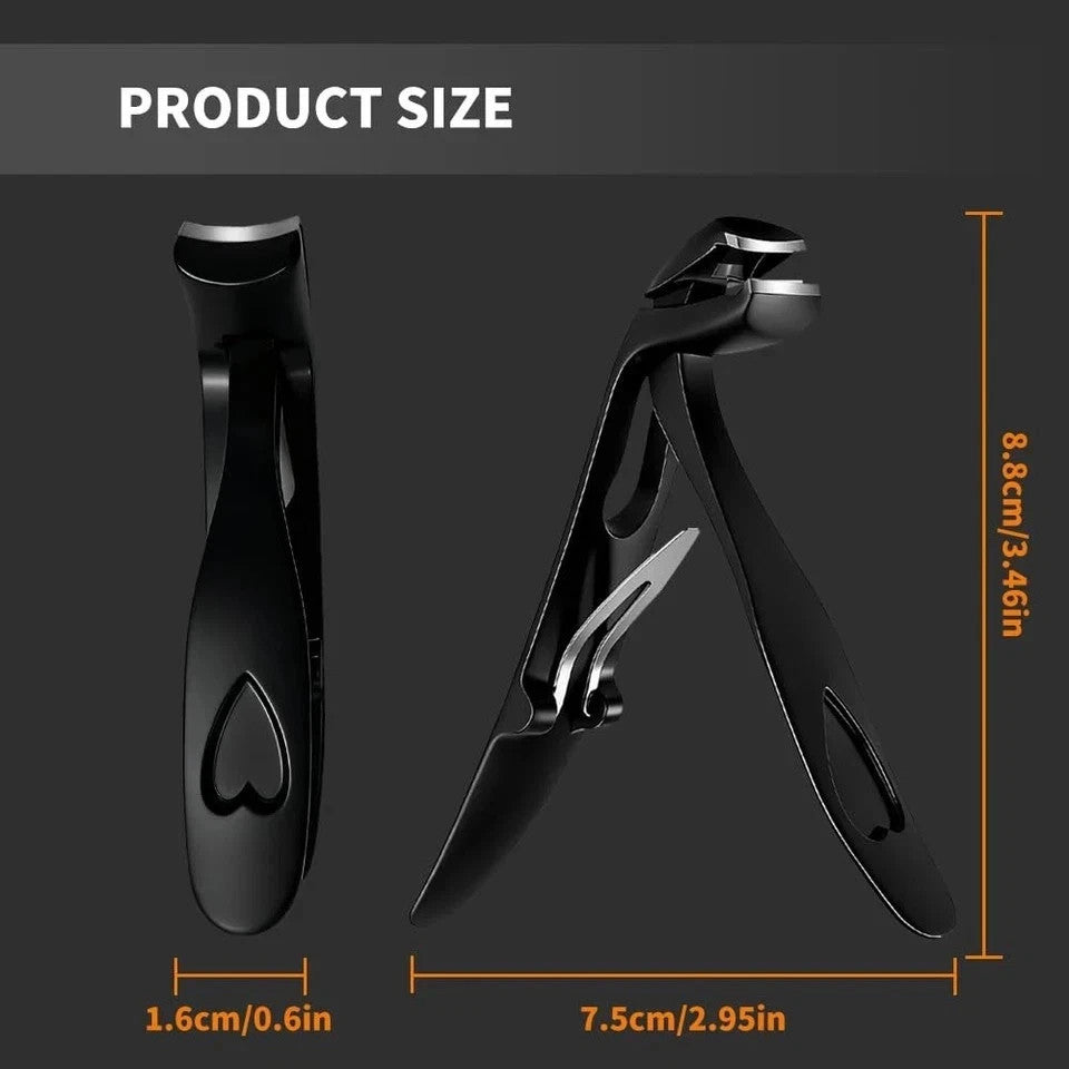 Long Handle Toenail Clippers for Seniors Thick Nails Sharp Angled Head