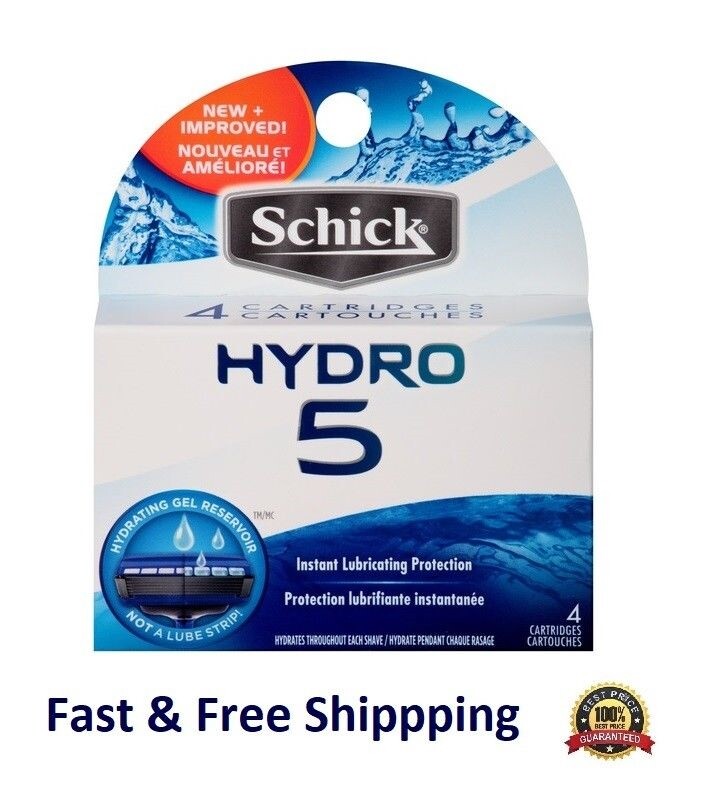 Schick Hydro 5 Razor Blade Refills for Power Razor - Multiple Quantities