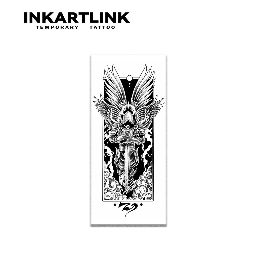 Temporary Tattoo - Angel Comes Waterproof 15 Day Wear New Technology