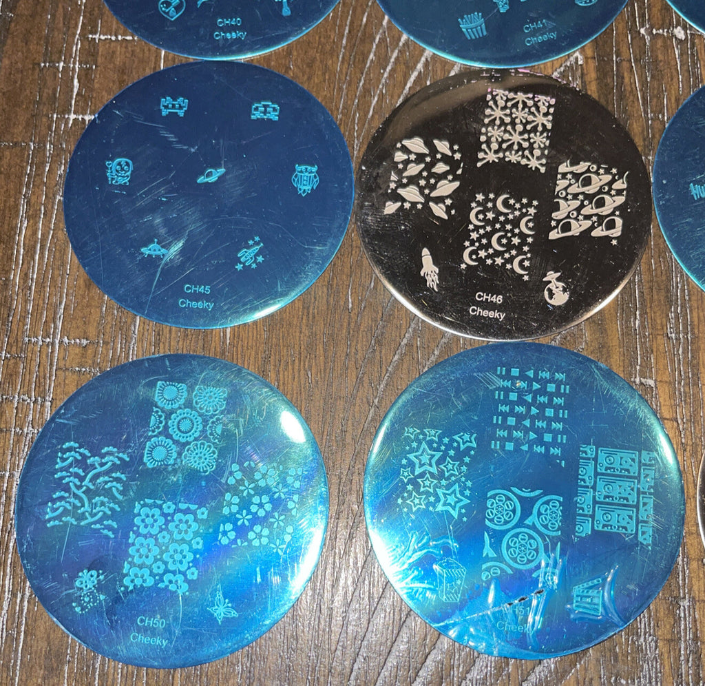 Nail Stamping Art Plates Summer Collection 26 Pieces for Creative Nail Art