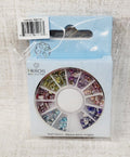 Multi-Color Nail Gems Set with Glue Not Included for Nail Art