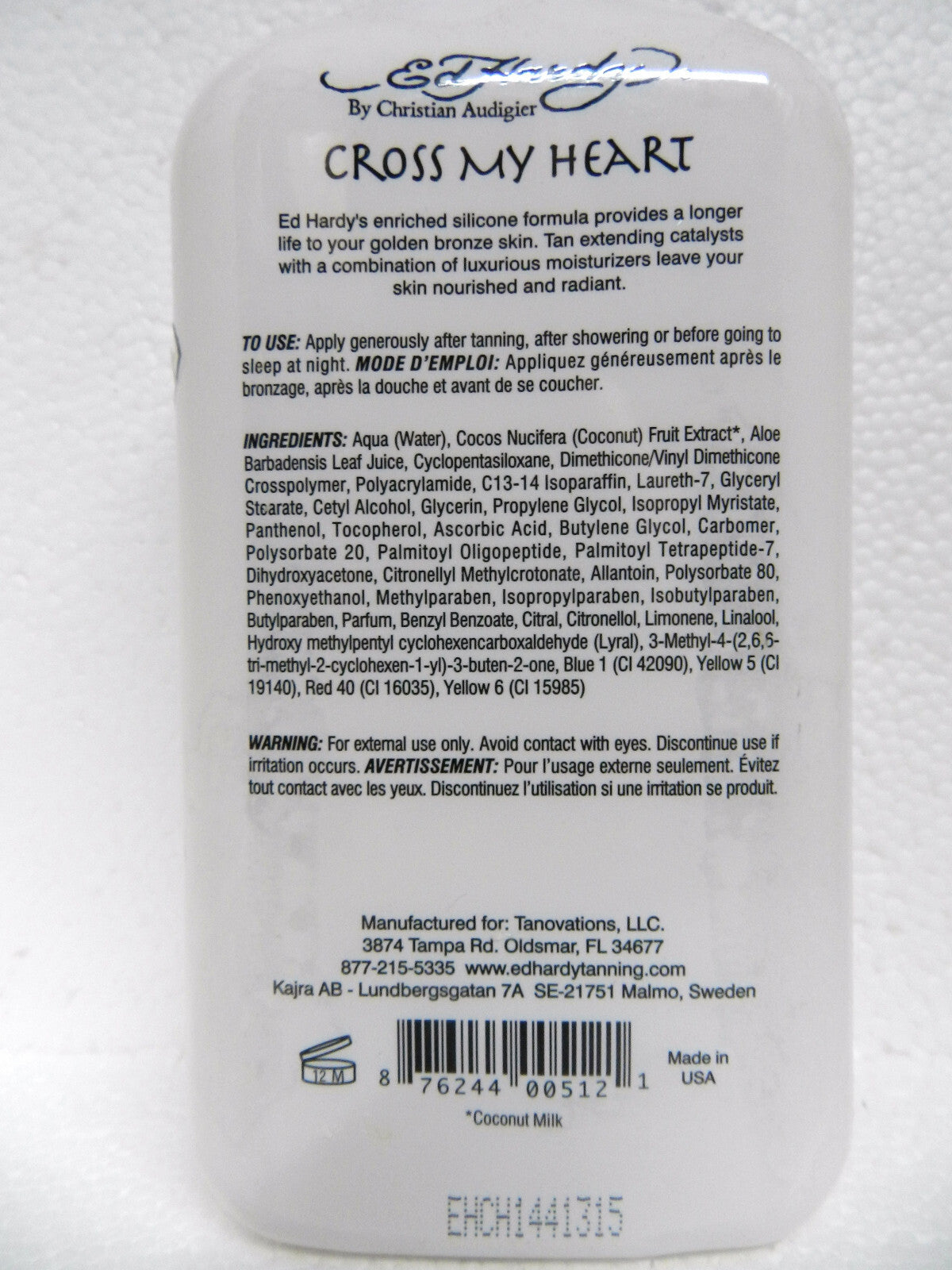 Moisturizer Lotion with Tan Extenders - Cross My Heart 18.75 oz