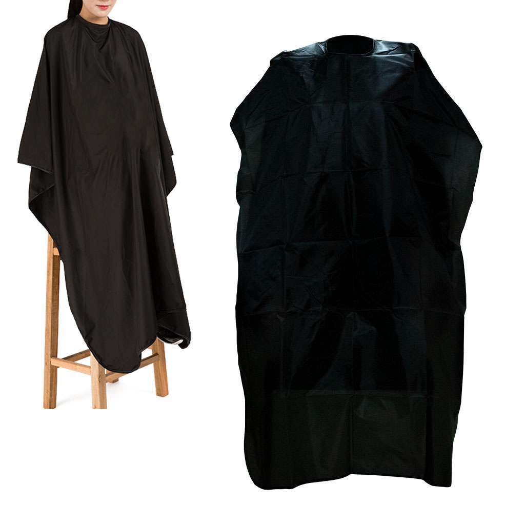 Professional Hair Cutting Cape for Salon & Home Use - Waterproof Nylon Apron