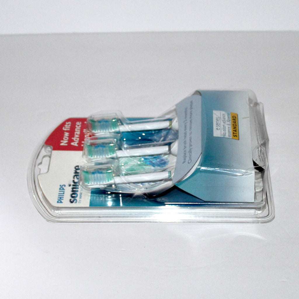 Philips Sonicare Toothbrush Heads 3 Pack HX7003 Replacement for e Series, Essence, Elite Models