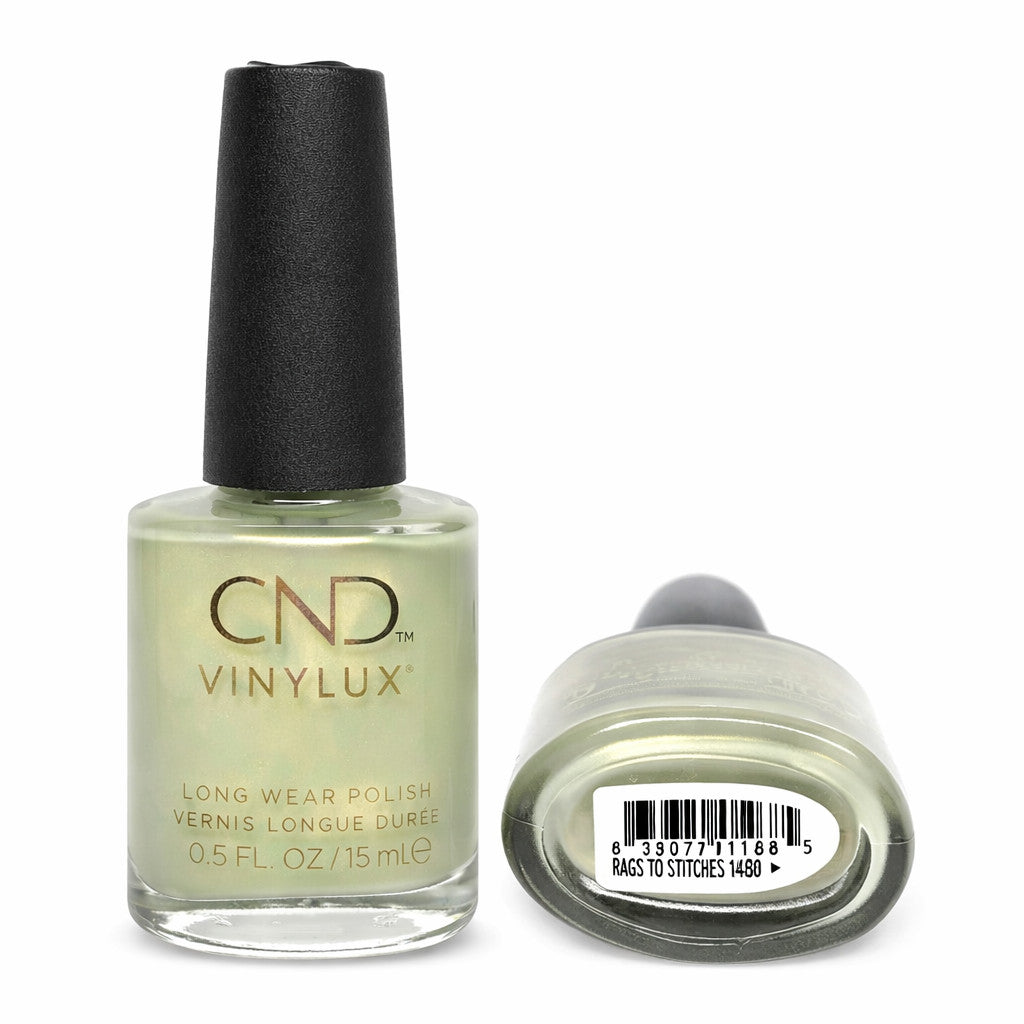 Long Wear Nail Polish Set 2 Pack - 450 Rags to Stitches 15ml Each
