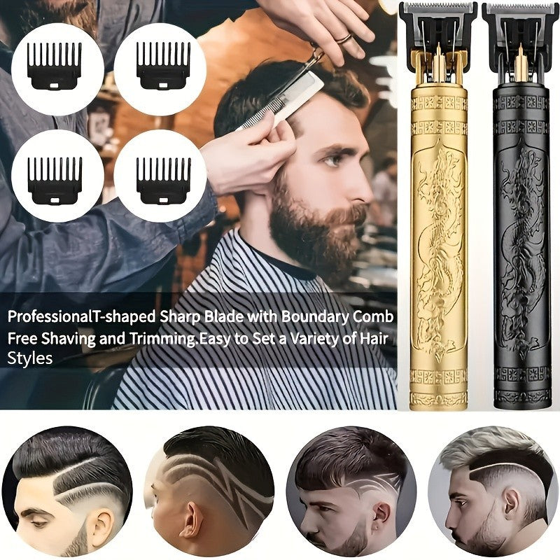 Professional Cordless Hair Clippers & Beard Trimmer for Grooming