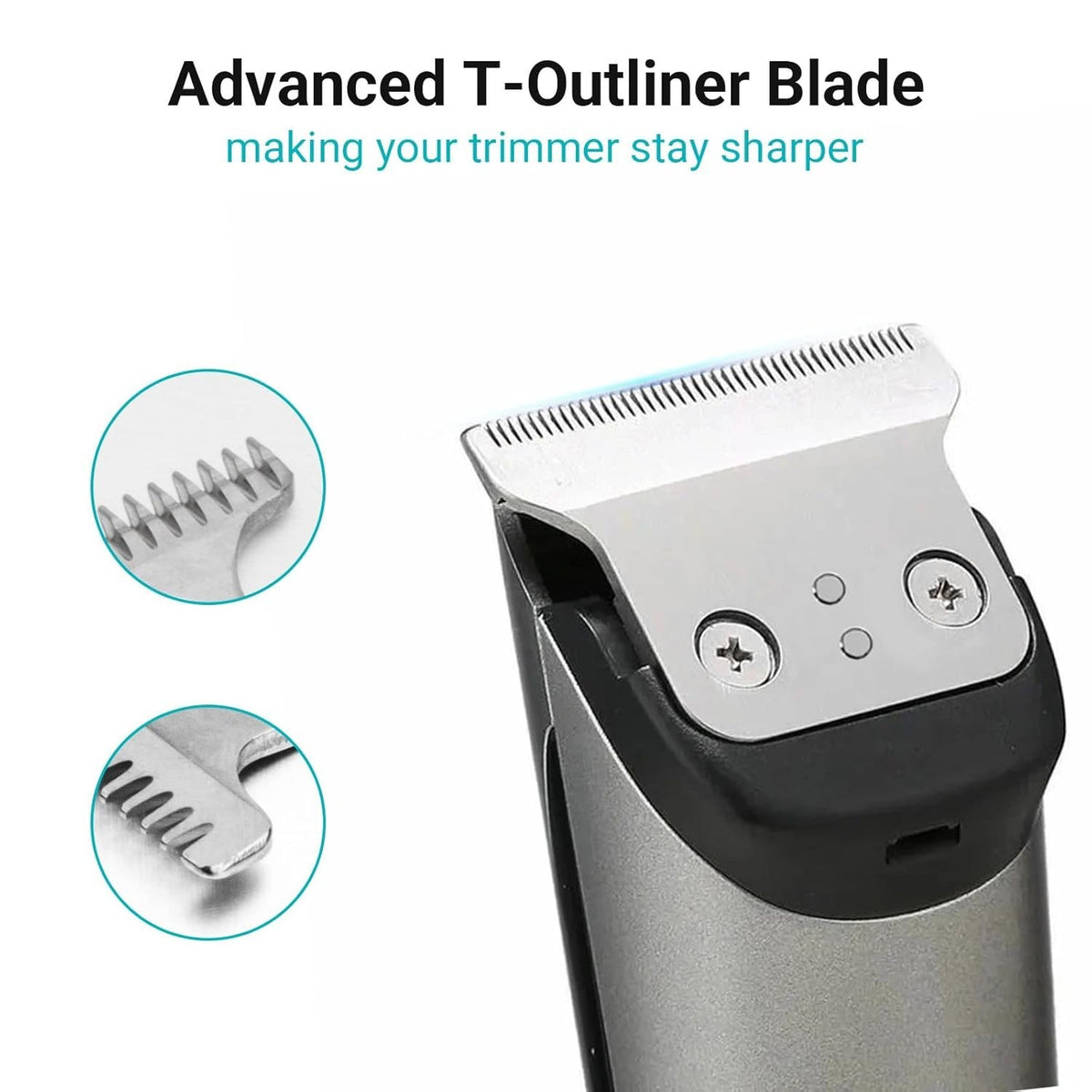 T-Outliner Replacement Blade for Trimmers - Stainless Steel, Compatible with GTO, GO, SL, SLS