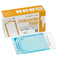 Self-Sealing Sterilization Pouch 3.5 x 6.5 Paper/Blue Film (400) Box – Dental Autoclave