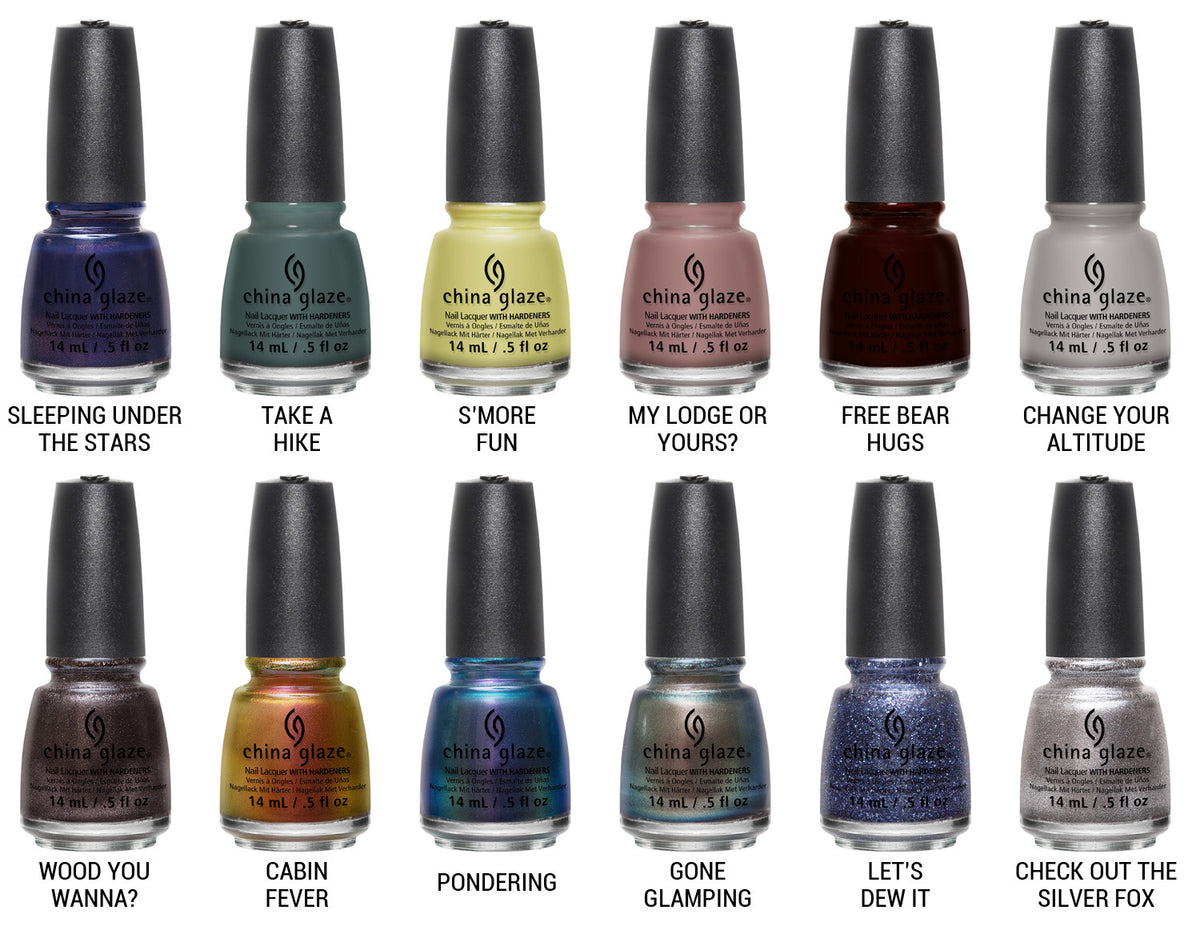 China Glaze Nail Polish Lacquer - Assorted Colors, 14ml, Long-Lasting Gloss