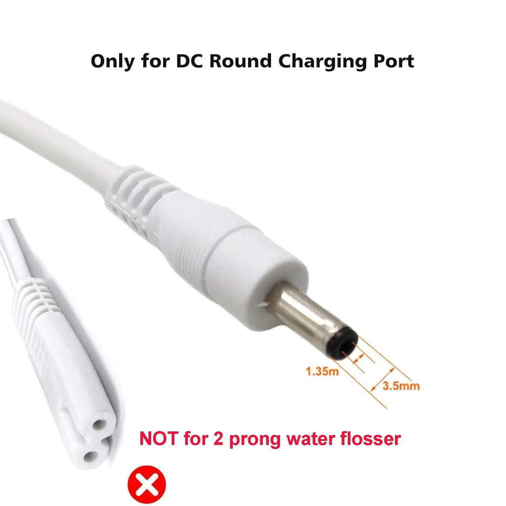 USB Charging Cable for Electric Toothbrush & Water Flosser, 5ft Replacement Cord