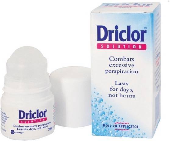 Driclor Antiperspirant Roll-On 20ml - Excess Sweat Treatment, New
