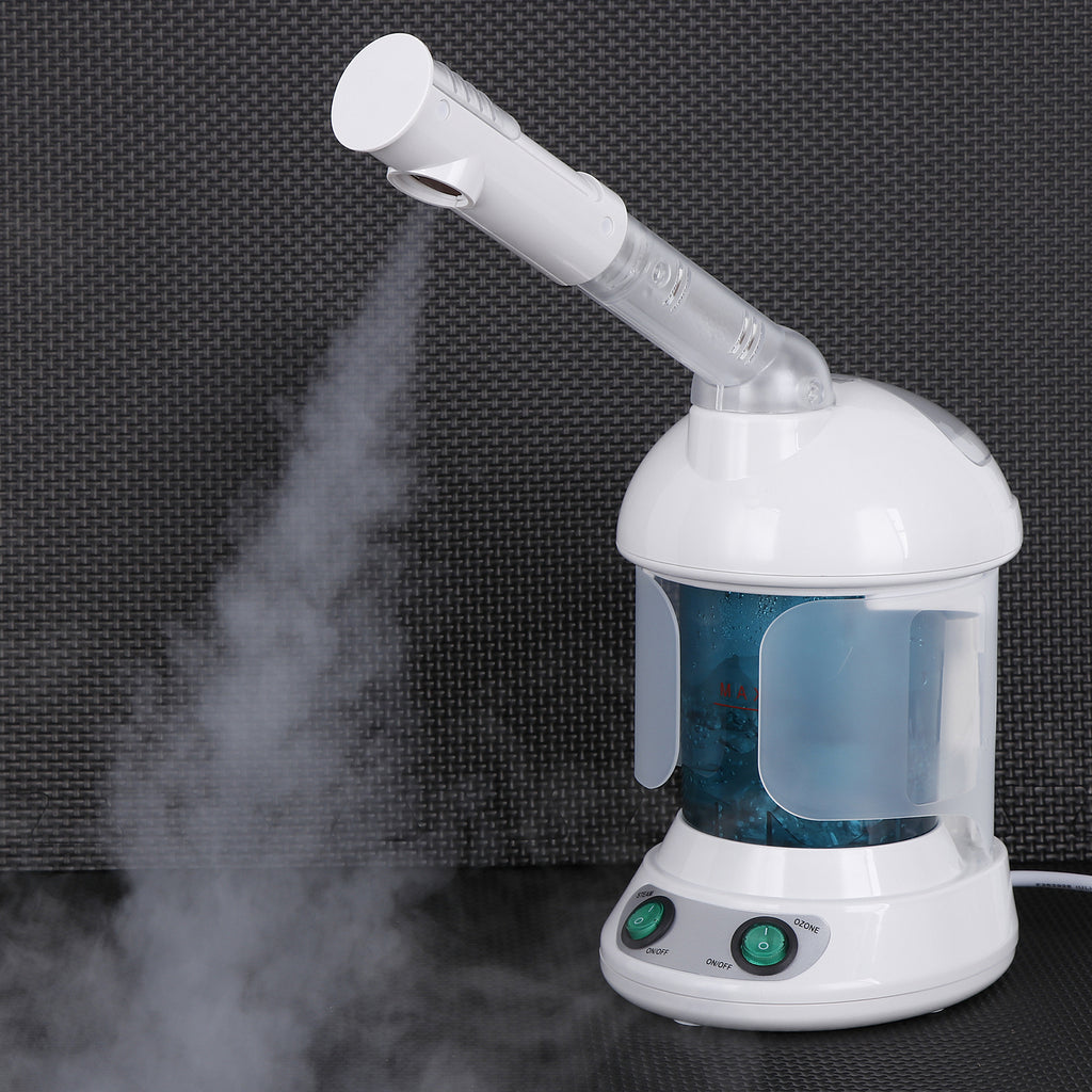 Blue 2-in-1 Hair and Facial Steamer Portable Sauna with Ozone