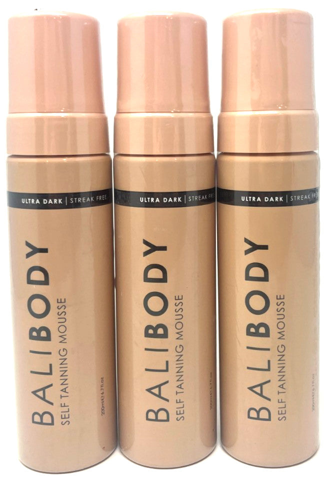 Ultra Dark Self Tanning Mousse - Sealed 6.7 fl oz Pack of 3