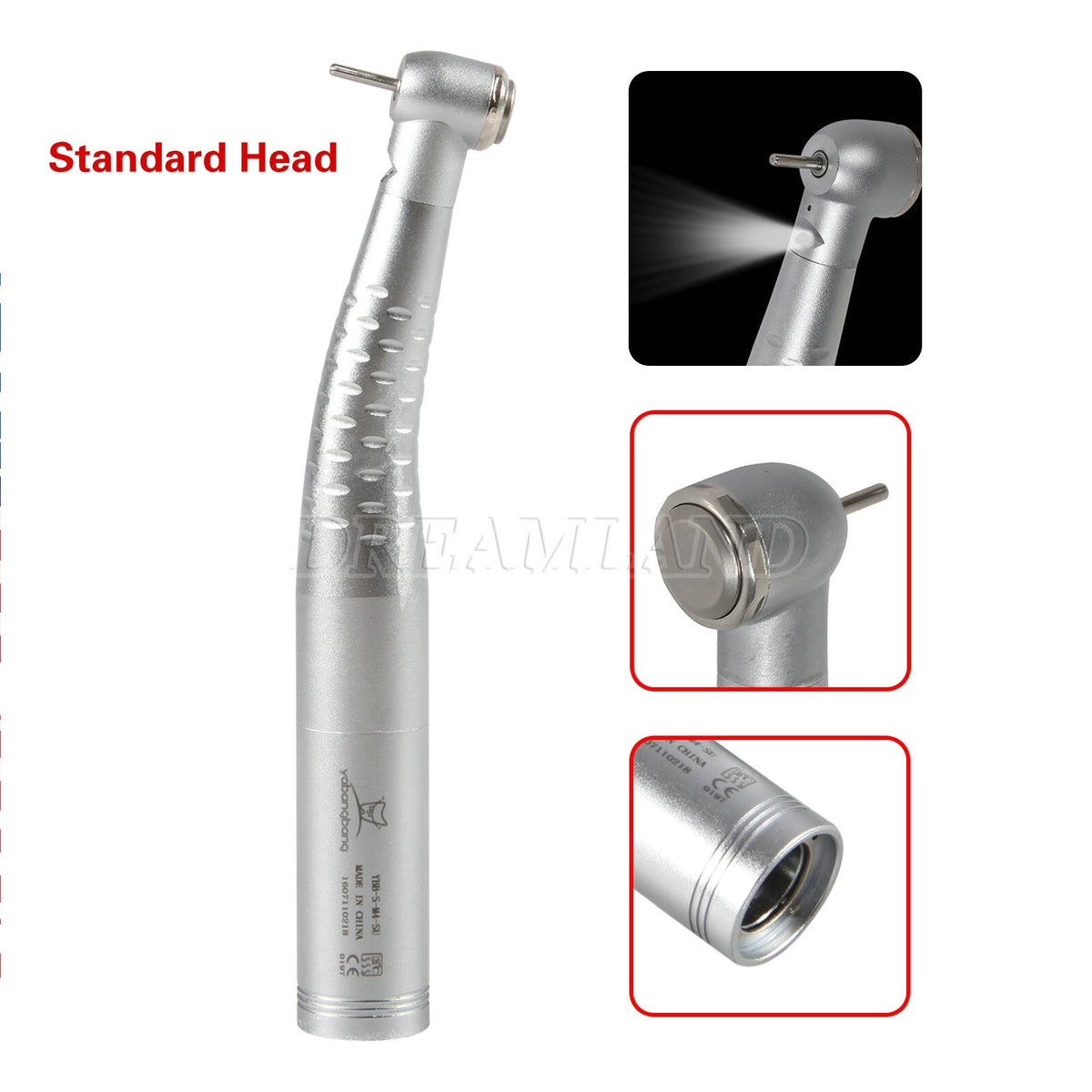 Dental High Speed Fiber Optic Handpiece with Quick Coupler for KaVo - Multiple Sizes
