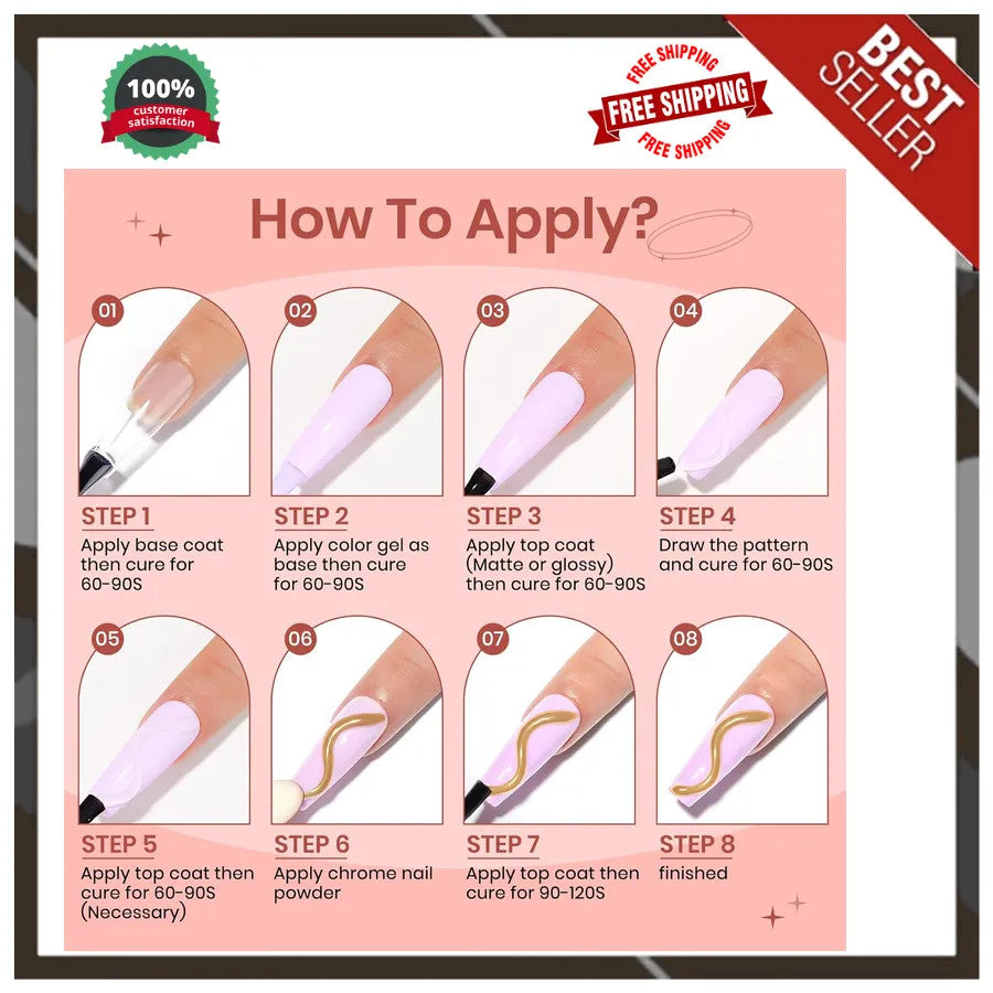 3D Nail Art Sculpting Gel Clear for Carving & Painting - DIY Manicure
