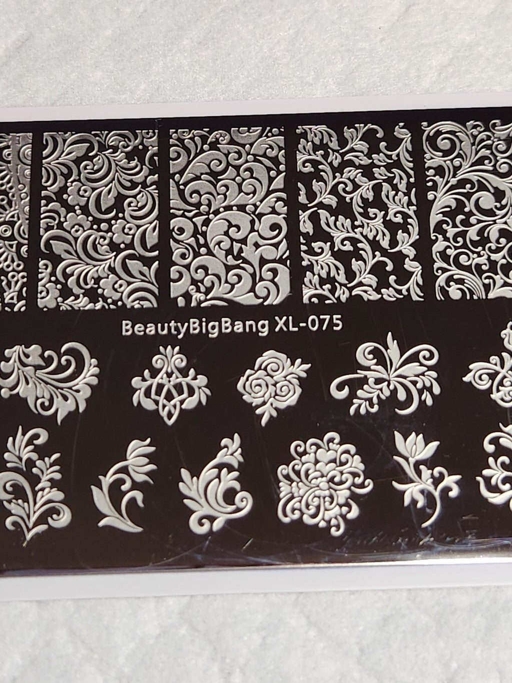 BeautyBigBang XL-075 Nail Stamping Plate for Nail Art Crafts