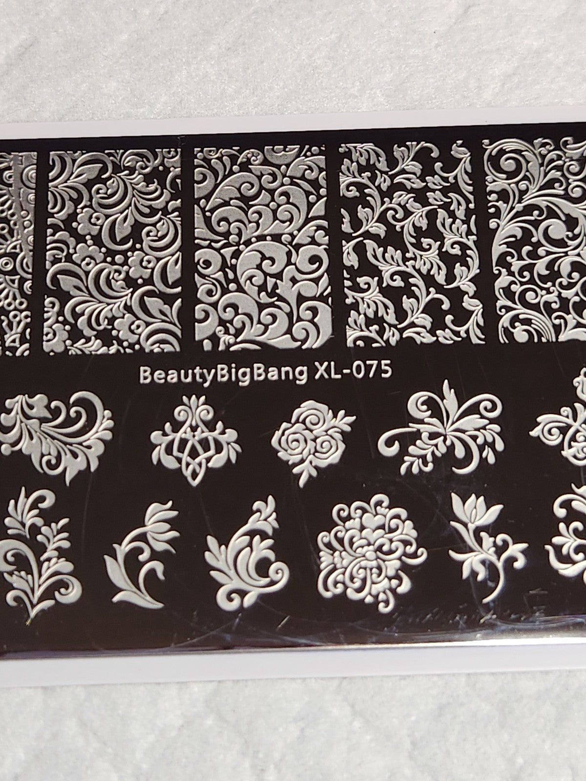 BeautyBigBang XL-075 Nail Stamping Plate for Nail Art Crafts