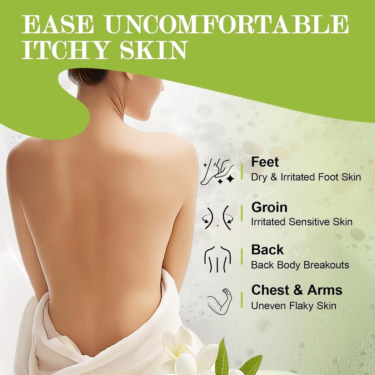 Antifungal Tea Tree & Eucalyptus Soap - Pack of 5 for Skin Relief & Freshness