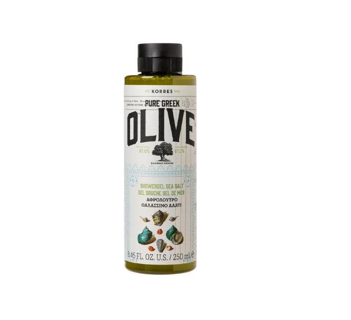Olive Oil Shower Gel Set - Hydrating Greek Natural Body Wash Trio