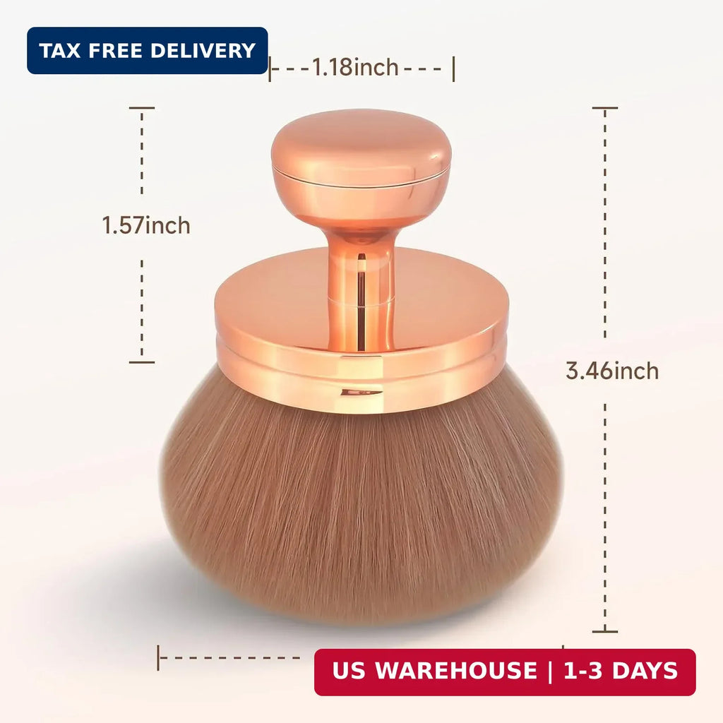 Extra Large Self Tanning Brush for Body and Face 3 Inch Wide Makeup Tool